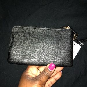 🚫SOLD 🚫Authentic Coach Wristlet Black Leather